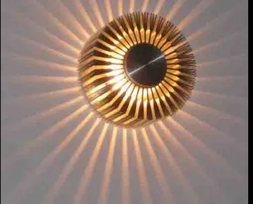 Modern LED sunflower shoots the fashion bar KTV light 3 w smallpox wall of corridor porch corridor light 3 w seven lights