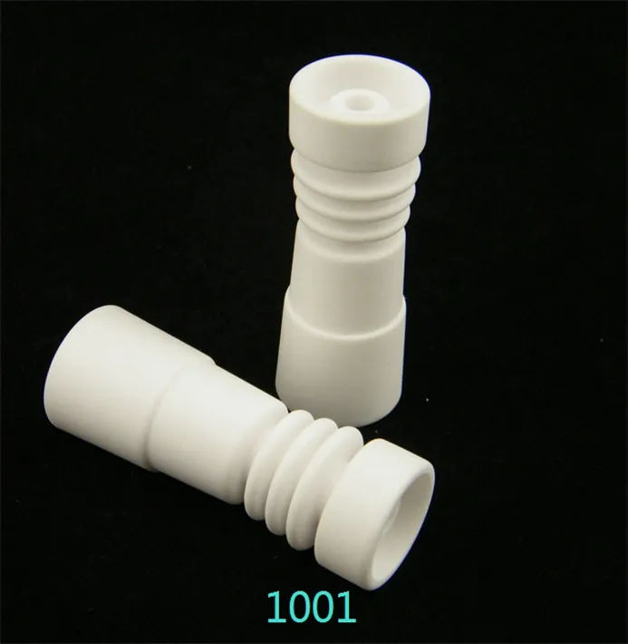 14mm 18mm domeless Ceramic Nails Male Female joint Ceramic carb cap ceramic nail VS titanium nail Quartz nail7360157