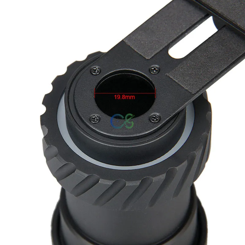 Scope Mounts Hunting Airsoft Accessories Camera Holder Scope Metal Mount Black Color for Outdoor Sport CL33-0202