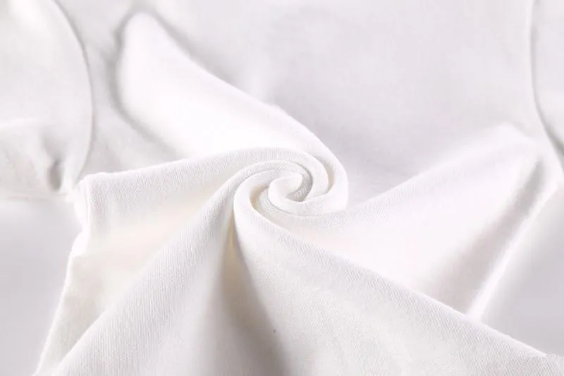 AbaoDo novo macacão de manga longa para bebês 100 algodão branco puro infantil bodysuit recém-nascido roupas de alta qualidade 2810470