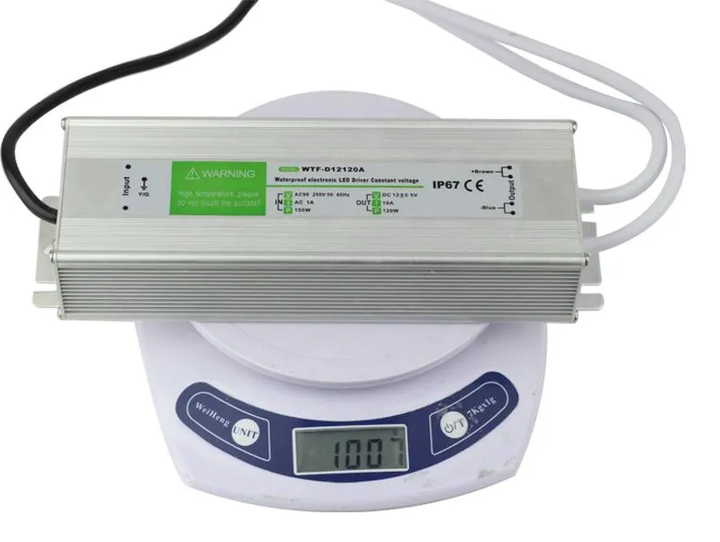 X20 AC 110–240 V auf DC 12 V, 15 W – 200 W, wasserdicht, IP67, elektronischer Treiber, Outdoor-Netzteil, LED-Streifen, Transformator, Adapter, Unterwasserbeleuchtung