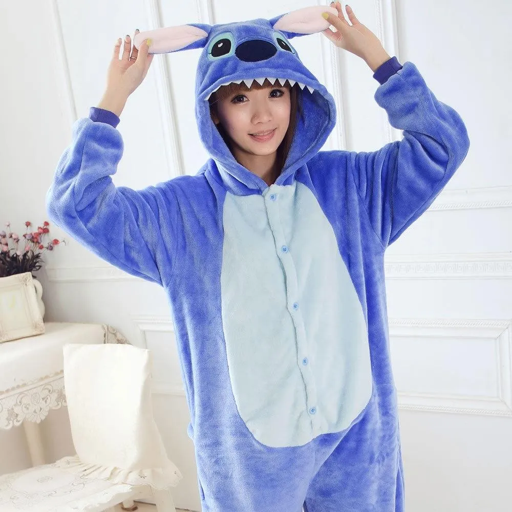 amenazar Comenzar competencia Lilo Y Stitch Onesie Bodies Unisex Para Los Amantes Polar Pijamas De Abrigo  Para Las Mujeres Pijama Conjunto De Animales Caliente Pijamas De Una Pieza  Femme De 25,36 € | DHgate