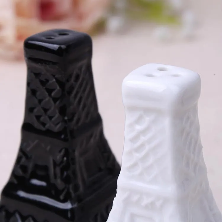 Najnowsza kuchnia Narzędzia świąteczne Party Supplies Eiffla Design Salt and Pepper Shakers Ślubne przysługi