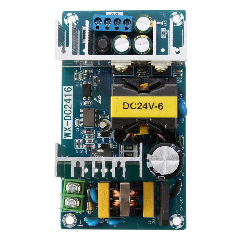 Livraison gratuite AC 100-240V à DC 24V 9A Alimentation AC-DC module d'alimentation à interrupteur qualité différente 115x65mm nouvelle carte électrique