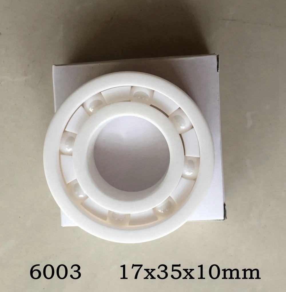 10pcs 6003 full Ceramic bearing 17x35x10 mm Zirconia ZrO2 Ceramic bearings 17*35*10 mm
