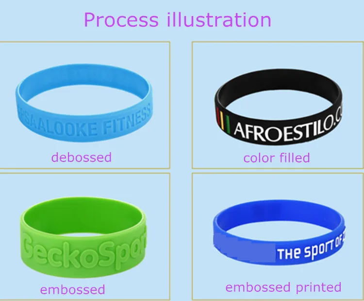 Mix Styles Silicone Wristband for Football Basketball Bassball Team Custom Made Camping Sports wristband Customized logo team