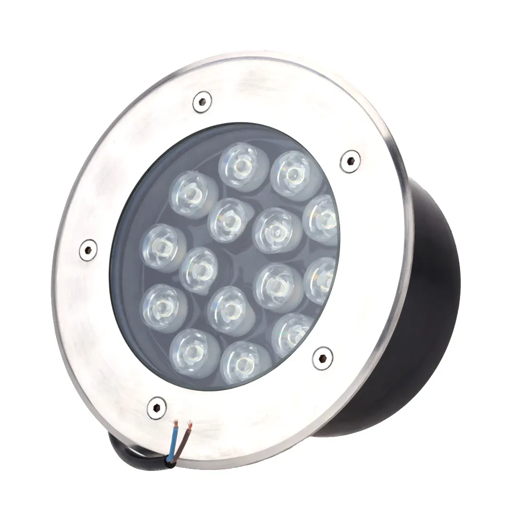 15W LED extérieur sol jardin sol souterrain enterré lampe Spot paysage lumière AC 85-265V étanche IP67