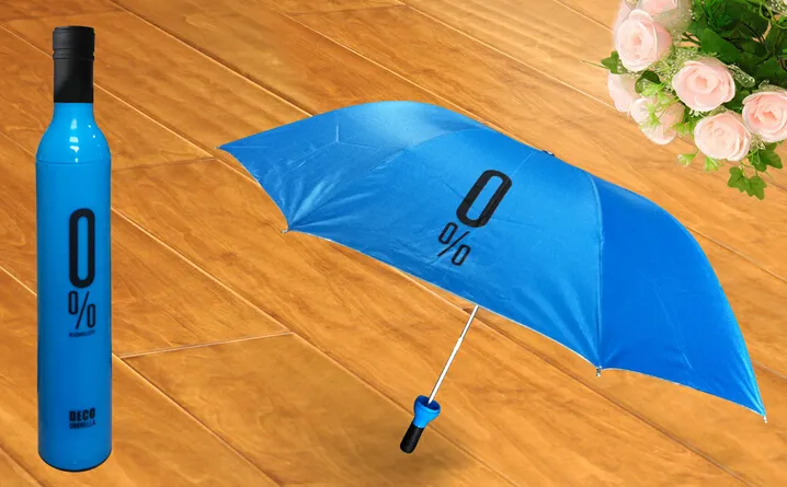 DHL Wholesale Fashion Creative Bottle Umbrella /Wine Bottle Umbrella