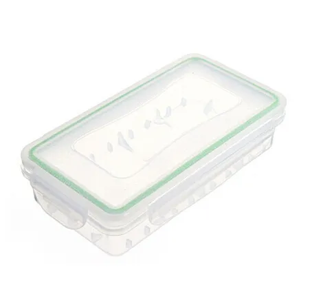 18650 Battery Box Waterproof Case Plastic Protective Storage Translucent Battery Holder Storage Box for 18650 and 16340 Battery DHL Free