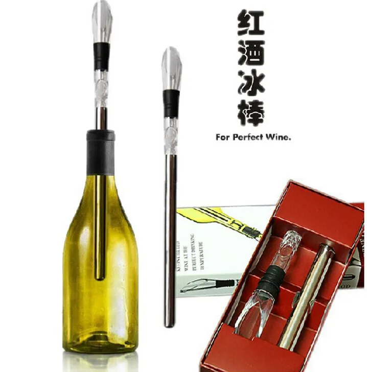 Wine Chillers Stick Stainless Steel Wine Bottle Coolers Chill Wine