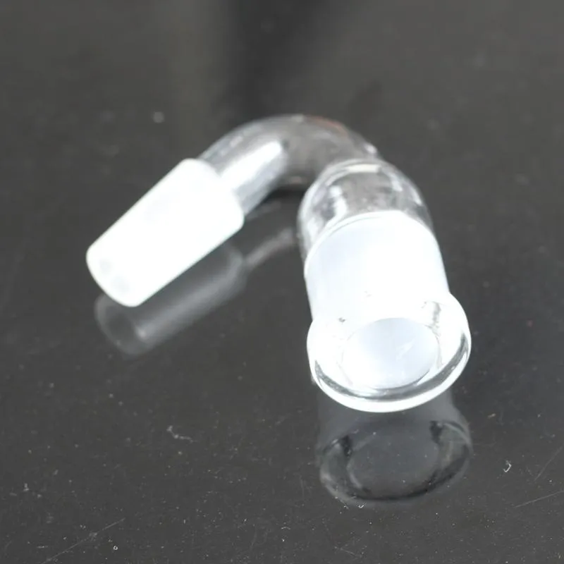 45 Graden Glas Drop Down Adapter 10 stijl 14.4mm 18.8mm man-vrouw vrouw naar man converter glas adapter joint