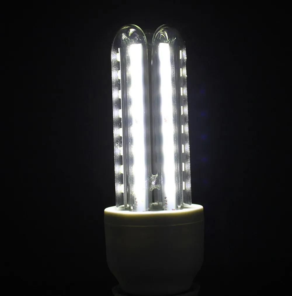 High Power AC 85-265V 9W E27 2835 SMD U Shape Led Corn Bulb Spotlight Led Lamp Ceiling Light 