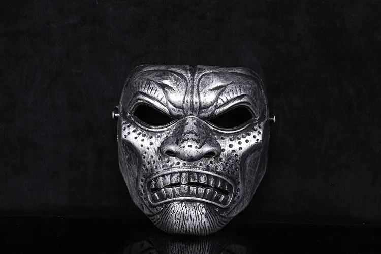 Halloween festmasker f￶r maskerad hip-hop-dans skelett Sparta maskeradmaskdekoration