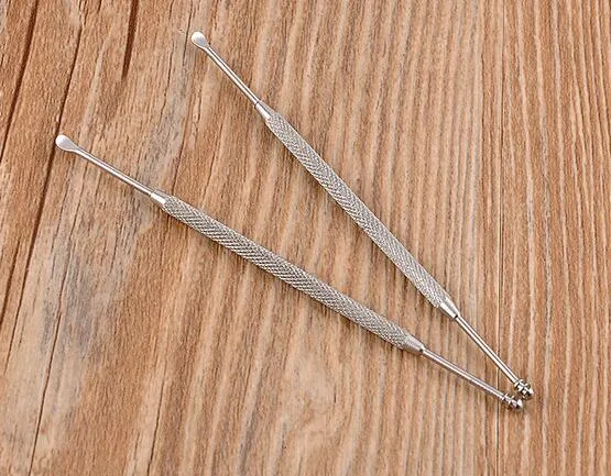 Double-Ended Earpick Spiral Rvs Wax Curette Remover Cleaner Oor Cleaning Tool Health Beauty XB