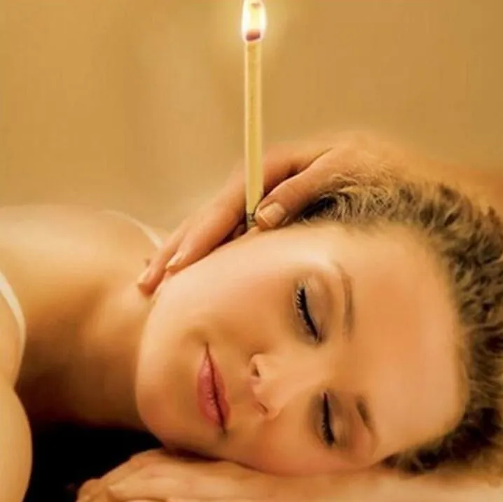 Sandalwood Ear Candle Traditonal Indian Fragrance Ear Candle Massage Detox Beauty Help to Soft & Wet Skin tcm therapy 