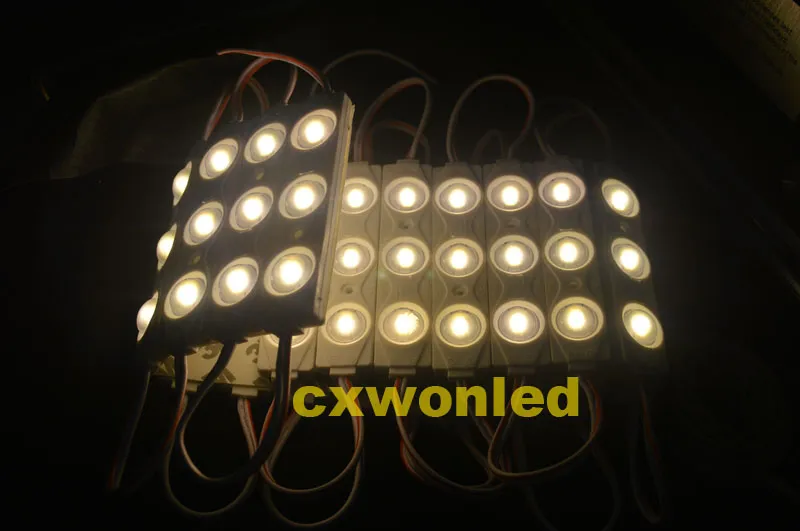 Инъекции SMD 5630 Светодиодные модули IP65 3 LED 1.5W Led лайтбокс освещение Теплый Природа Прохладный RoHS Белый Красный Синий Водонепроницаемый 12V Модуль