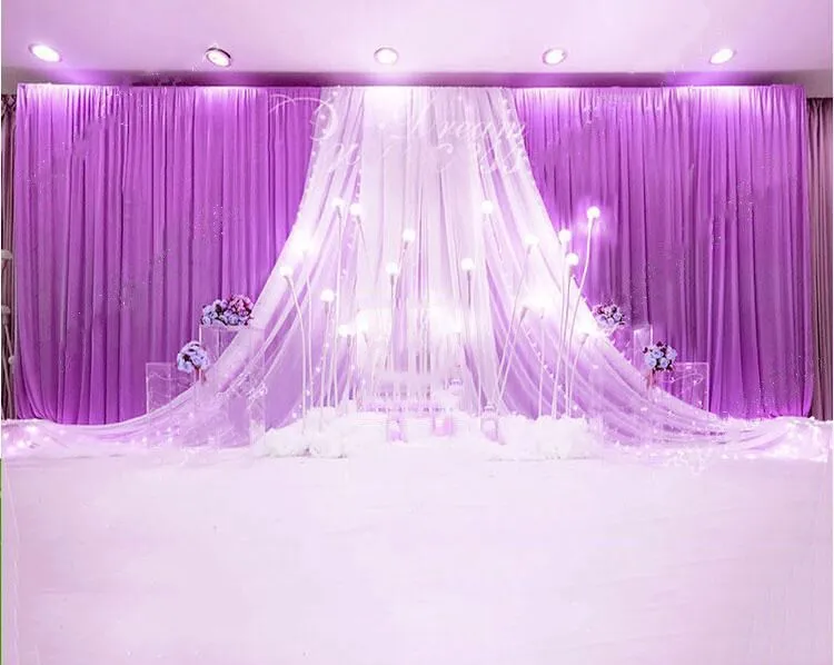 Wedding swags drapes Party Background party Celebration Background Satin Curtain Drape Ceiling Backdrop Marriage decoration Veil