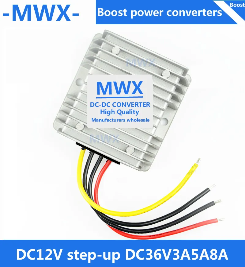 12 V - 36V, DC / DC güçlendirici çevirici, 12 V kademeli 36V modül, su geçirmez Araç Güç Çeviricisi, 12V dönüş 36V, 10V-32V - 36V