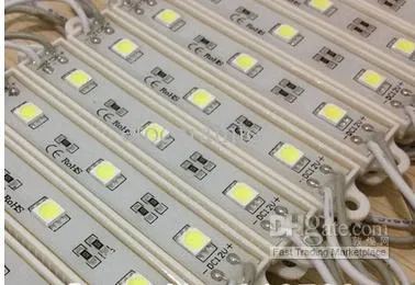 RGB LED-moduler 12V 5050 SMD Super Bright 3LEDS Vattentät ljuslampa