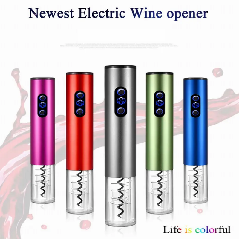 Wholesale Electric Automatic Cordless Red Wine Corkscrew Bottle Opener Tool Foil Cutter