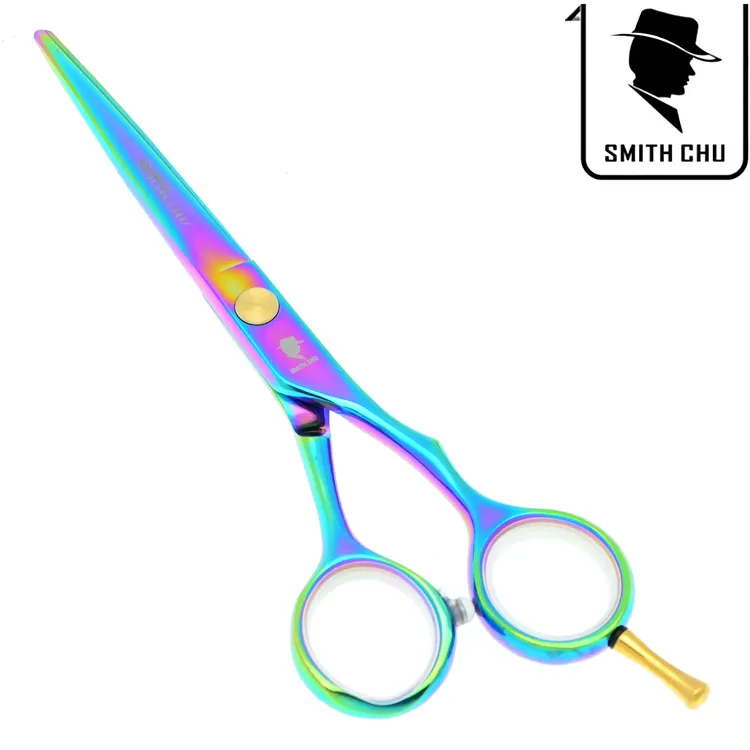 5.5 Pouce SMITH CHU New Tesouras En Acier Inoxydable Ciseaux De Cheveux Ciseaux De Coupe Ciseaux De Coiffeur Barber Hair Tool Livraison Gratuite, LZS0047