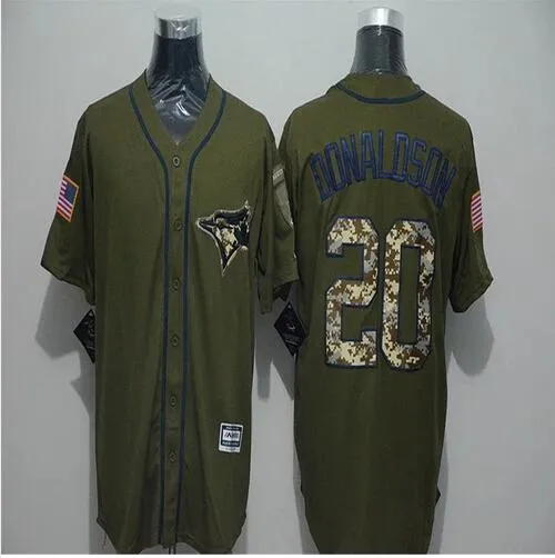 Mens Toronto Blue Jays Бейсбол Майки 20 