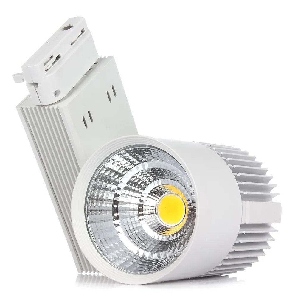 CE RoHS LED lights Wholesale 30W COB Led Track Light Spot Wall Lamp Soptlight Tracking led AC 85-265V Led lighting 55550