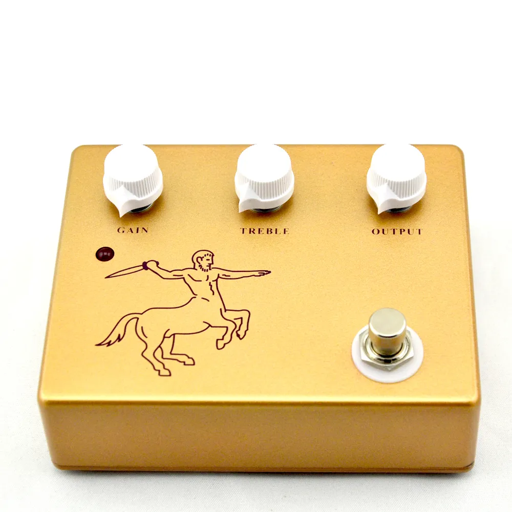 Ny Klon Overdrive Guitar Pedal Boutique Professional Byggd Vacker Golden @ Helt nytt skick