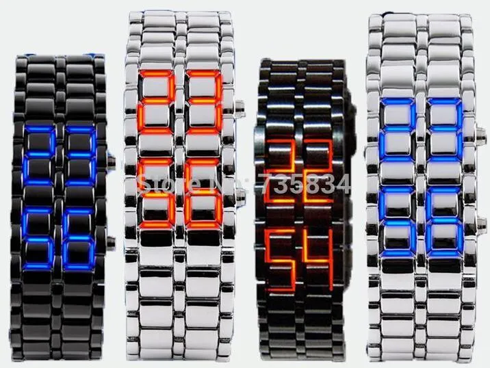 Samurai led watch on sale