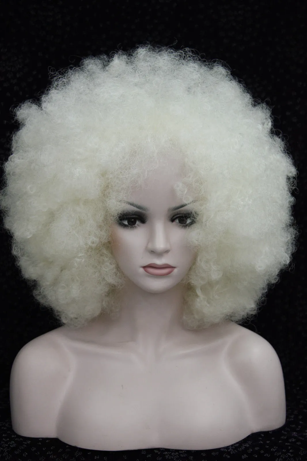 beautiful charming hot New Fashion CURLY AFRO WIG CIRCUS CLOWN UNISEX FANCY DRESS FOOTBALL SPORT WIG select