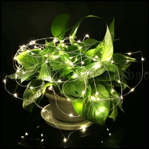 2M 3M 10M Koperdraad LED batterij String Fairy Light Christmas Decoration Warm White LLWA302