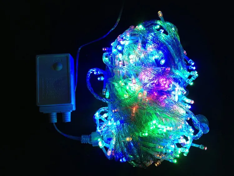 Christmas light Holiday Outdoor 10m 100 LED string Red/green/RGB Fairy Lights Waterproof Party Christmas Garden light