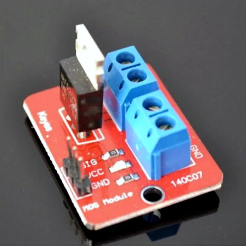 Arduino IRF 520 DC PWM B00217 B00217のための1個の赤いIRF520 MOS FETのドライバモジュール
