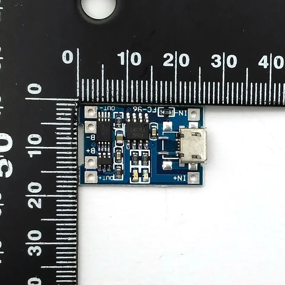 5 Pz Micro USB 5 V 1A 18650 TP4056 Modulo Caricatore Batteria Al Lio Scheda Di Ricarica Con Protezione Doppie Funzioni 1A Li-Ion - Foto 9