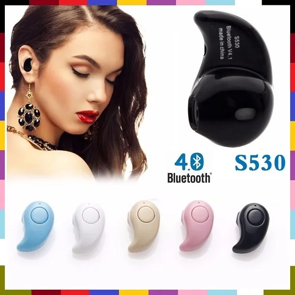 Auriculares inalámbricos de Bluetooth inalámbrico S530 V4.0 Auriculares para auriculares SPORT SPORT con micro teléfono para teléfono móvil PC