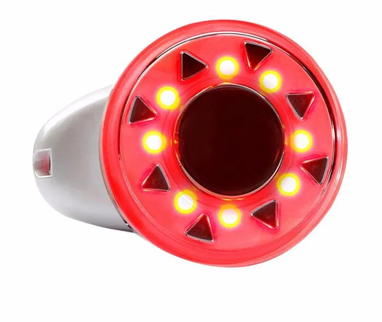 바디 마사지 RF 피부 리프팅에 대 한 휴대용 라디오 주파수 Cavitation 초음파 슬리밍 기계 RF LED Pothon 치료를 조여 무료 배송