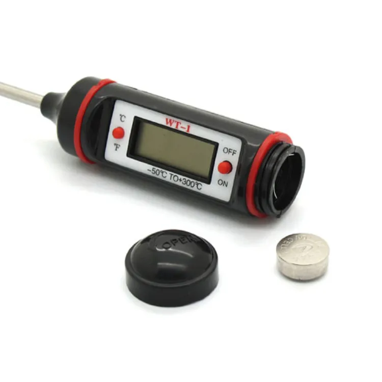 Termometro alimenti WT-1 Penna termografica digitale Tipo di sonda ad ago Misuratore elettronico della temperatura della cucina Termometro olio liquido barbecue