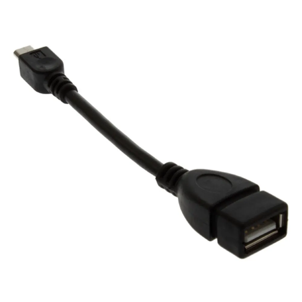 Adaptateur USB A femelle vers Micro USB 5 broches mâle adaptateur de câble de chargeur de données OTG hôte