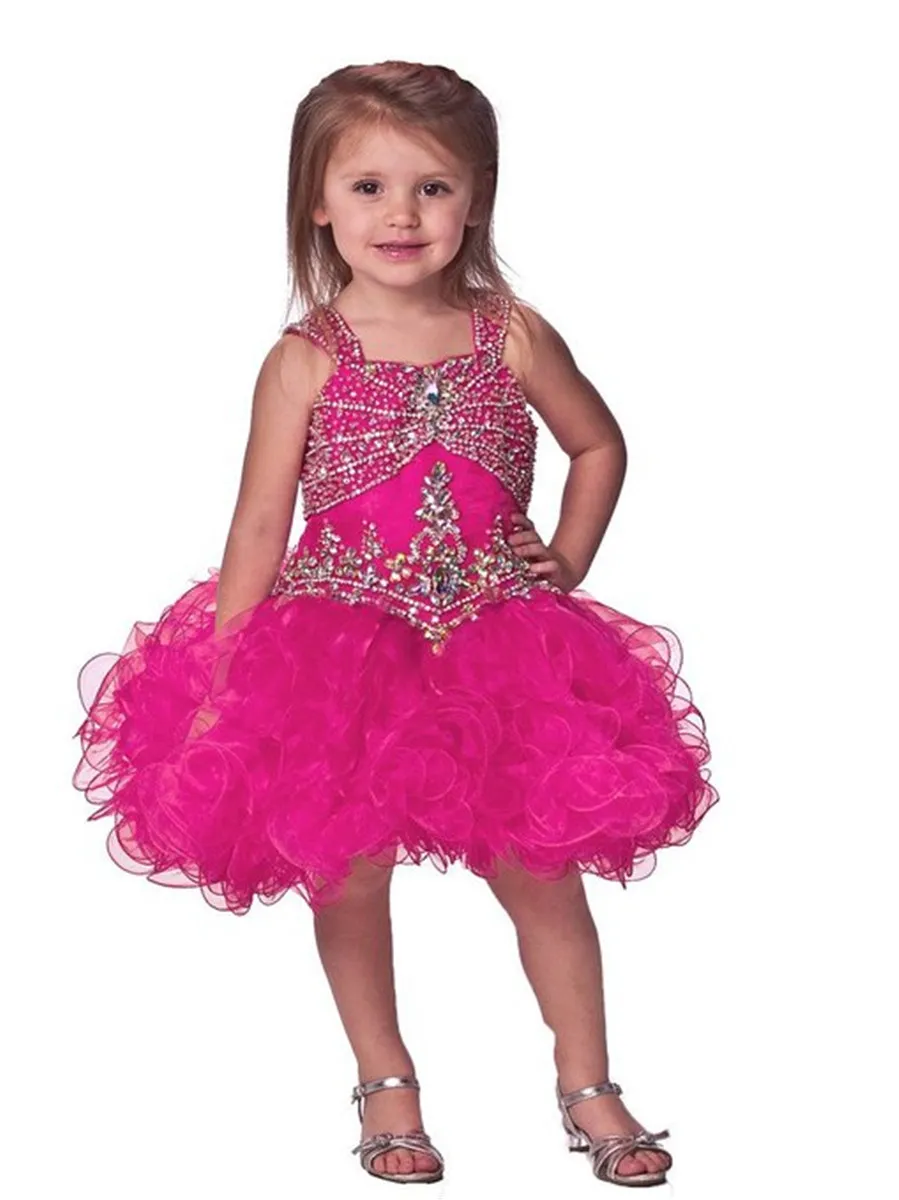 mini kids party dresses Vedolay Young Girl Dresses Baby Girl Dresses Ruffle Lace Pageant Party Wedding Flower Girl Dress,Pink 18-24 Months