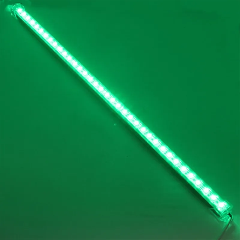 RGB LED BAR Light 12V SMD 5050 Chip U Aluminium Shell + PC Cover Hard Rigid LED Strip Light Tube för köksskåp