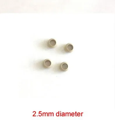 200 stücke Kleinste Micro NANO Ringe / Links / Perlen Für Nano Haarverlängerungen tool kit 6 Farben Optional 2,5mm durchmesser
