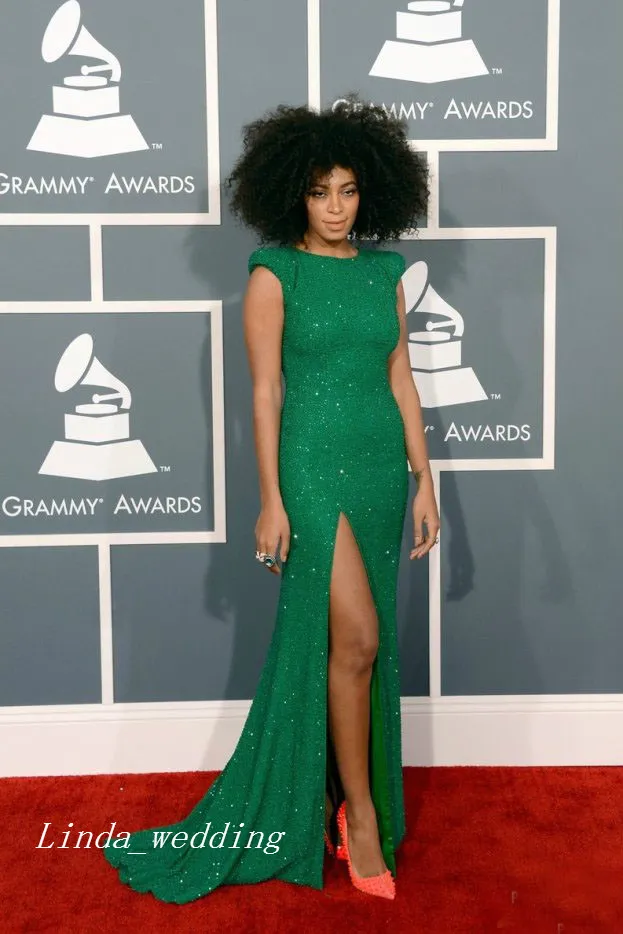 Green Sequin Cocktail Dress: Solange Knowles Inspired... From  Linda_wedding, $139.42 | DHgate.Com