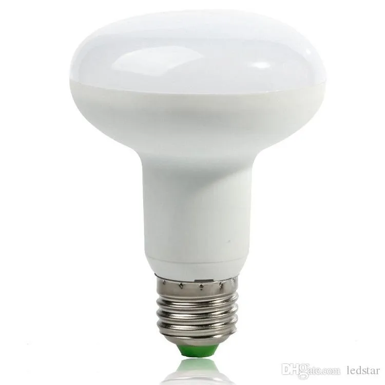 أدى R63 7W R80 10W R90 14W E27 بقيادة الأضواء الكاشفة SMD2835 مظلة مصباح LED AC 85-265V