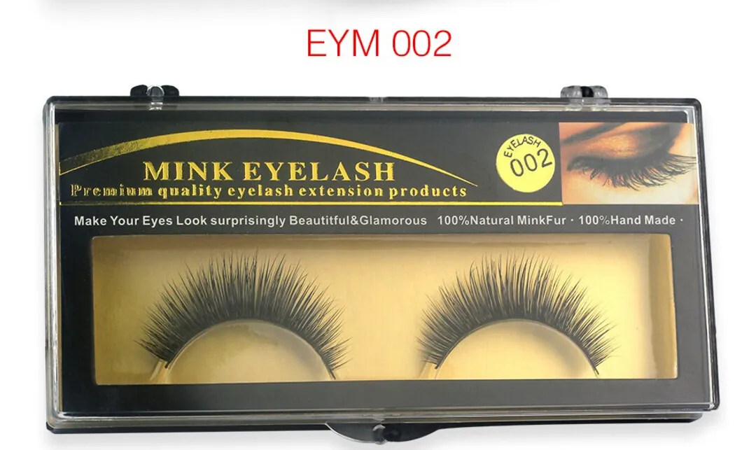 Maquiagem için Güzellik Makyaj Doğal Uzatma Eyelashes 10 Çiftleri Doğal İyi Kalın Vizon Yanlış Eyelashes