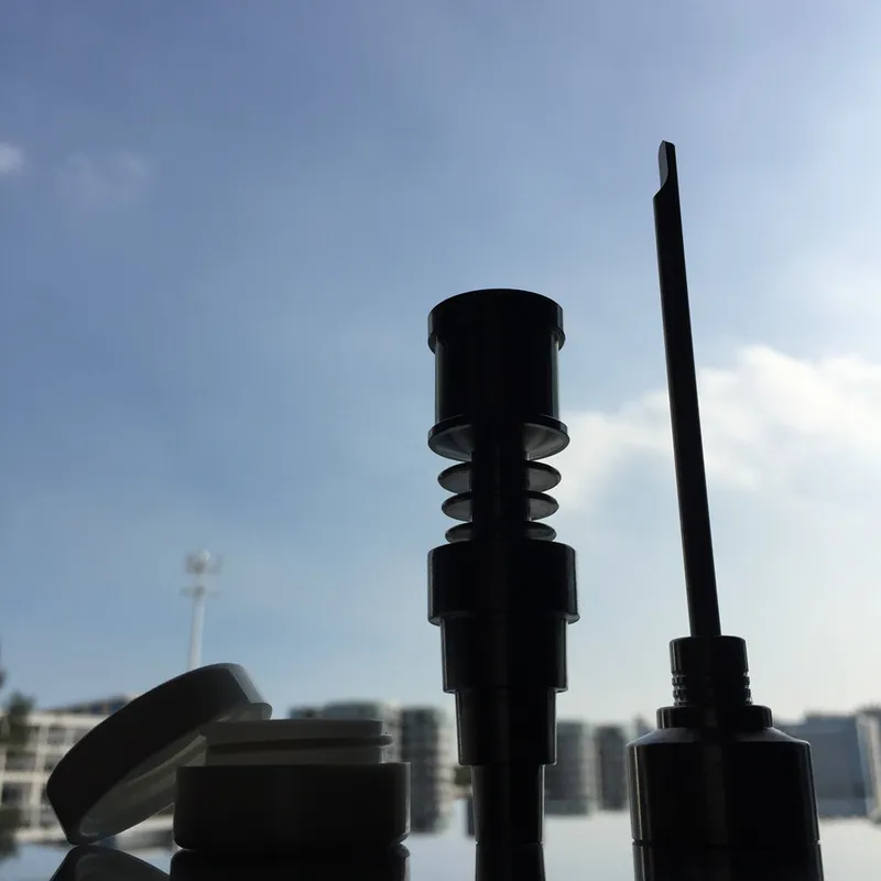 물 담뱃대 토네이도 유리 봉지 DAB 오일 굴착기 18mm 티타늄 네일 카브 캡 터빈 PERC 사이클론 흡연 워터 파이커 비커 버블 러 물 담뱃대 파이프