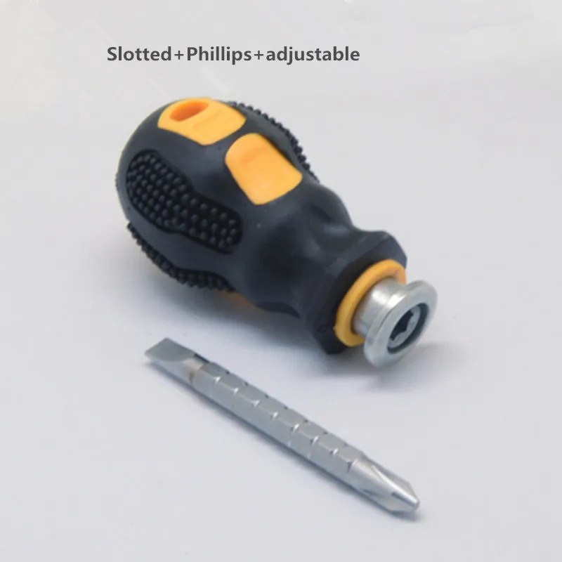 mini slotted phillips screwdriver telescopic radish ultrashort screwdriver bits tiny screwdriver tool narrow space use