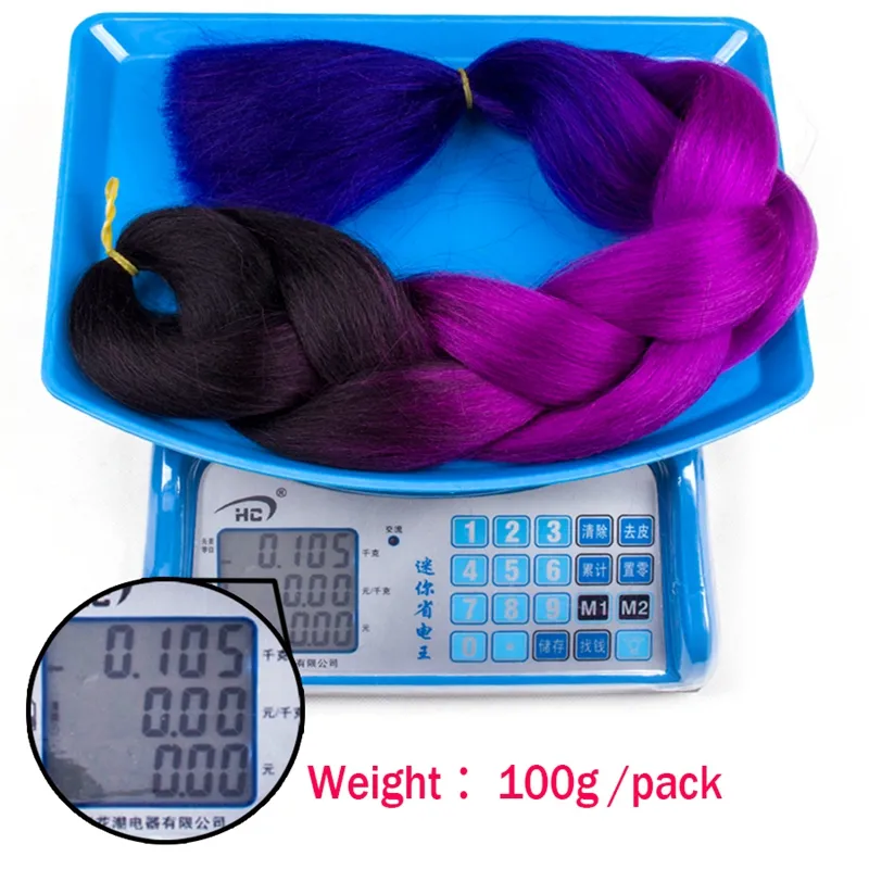 Wholesale Price Ombre kanekalon mambo twist braiding hair jumbo braid hair extension synthetic crochet braiding hair