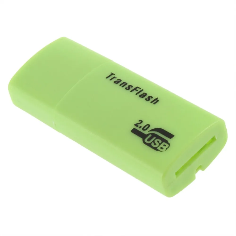 Stabilne uniwersalne czytniki kart Premium TF TF-Flash Micro Secure Cyfrowa karta pamięci cyfrowej Nice Mini USB 2.0 Karta pamięci Adapter Transflash