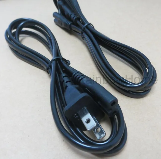 Abbildung 8 AC-Netzkabel Netzkabel für Ladegerät Drucker PS4 PS3 XBOX-Konsole Haarfänger Herd Toaster Ersatzleitung 1,5 m 2-polig