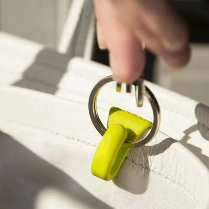 Mini Key Clip Organizer-Clips Finder Hook Hängare hänger färgstarka för handväskan Tygväska inuti gratis frakt